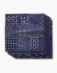 Blossoming Bandanna Blue