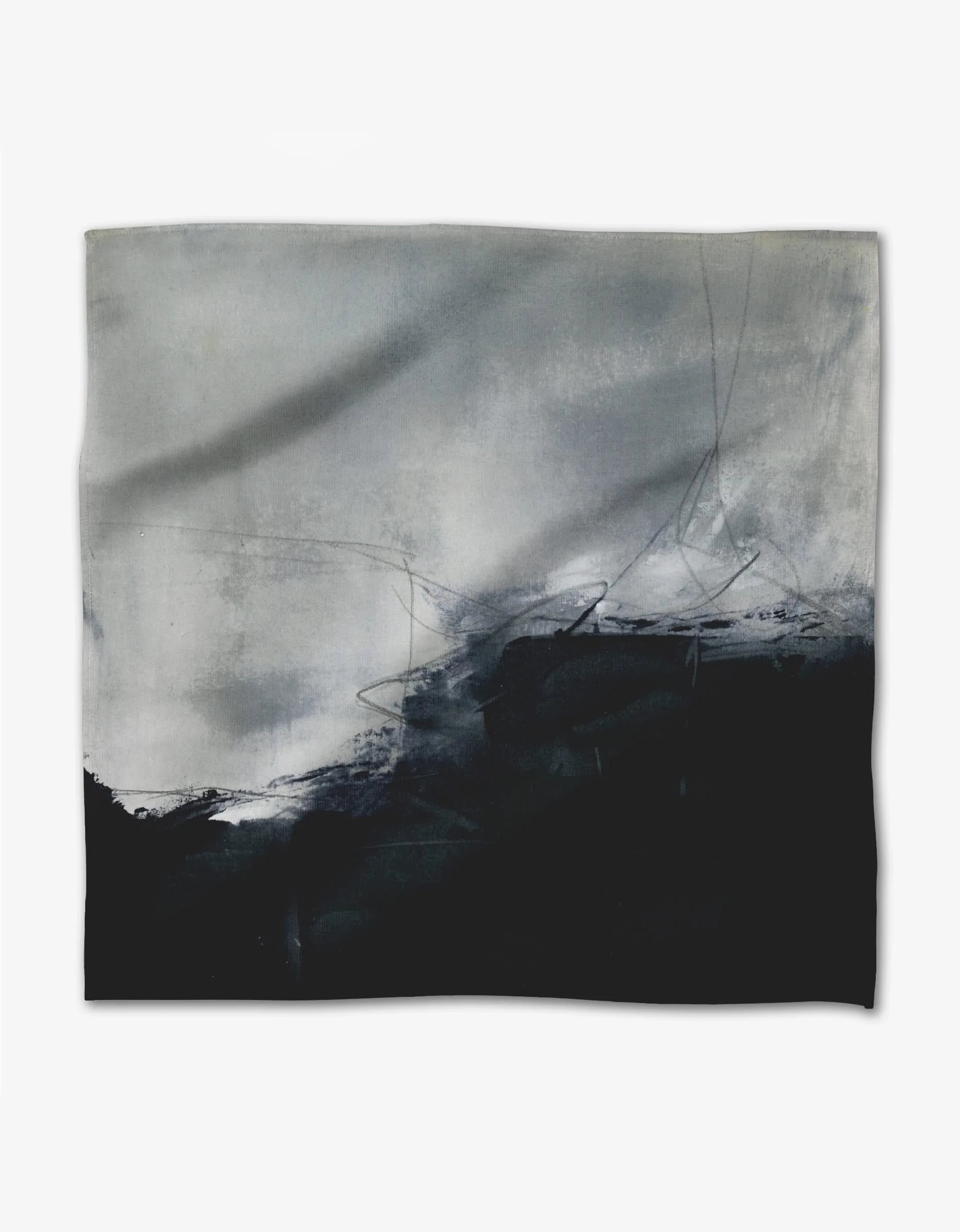 Icelandic Elements by Jennifer Janesko features dark black and deep blue tones blending into light gray and white, with subtle Geosuede-like textures for a moody, atmospheric effect.