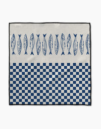 Sardine Check Blue
