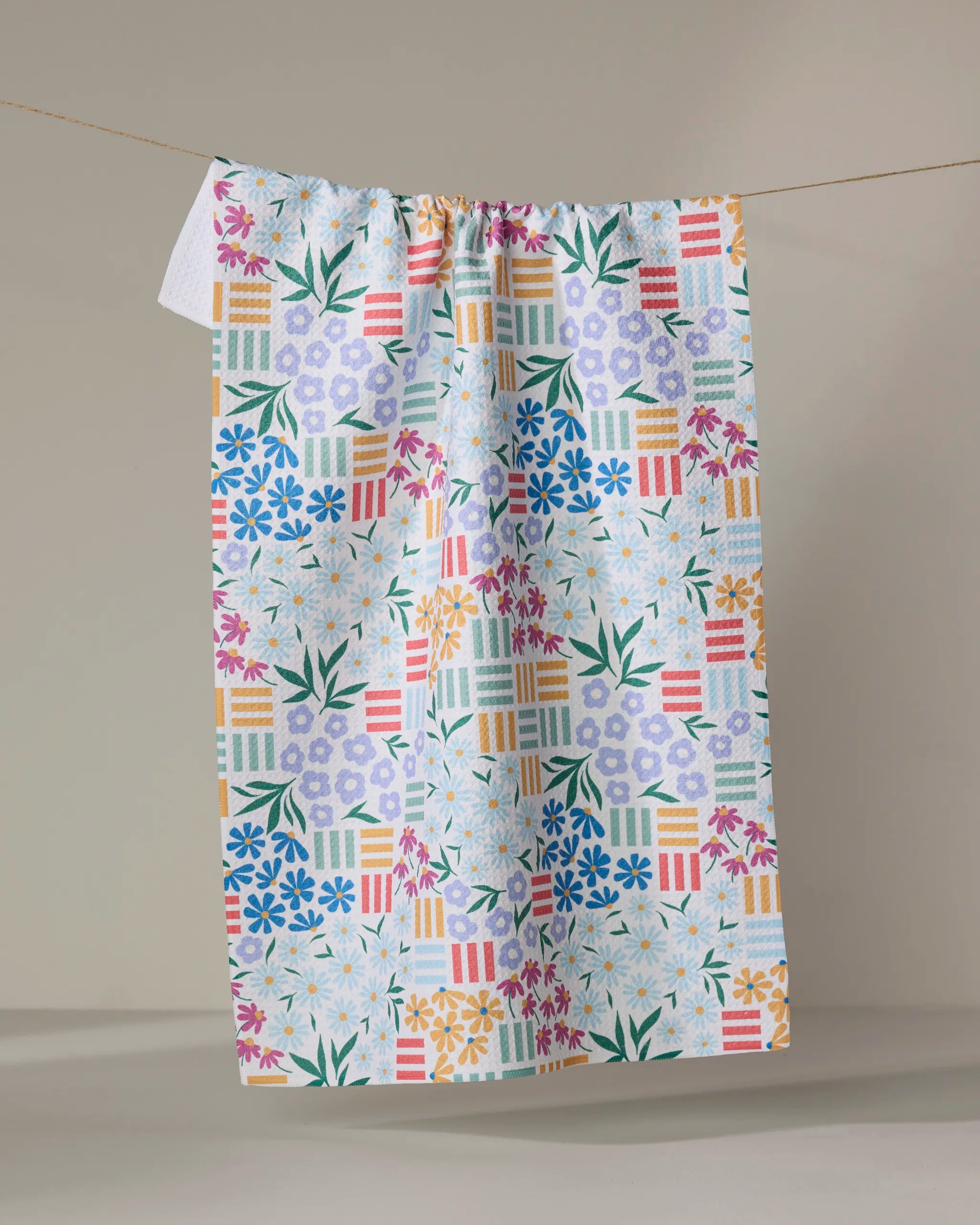 Floral Garden Tea Towel | Geometry – GEOMETRY