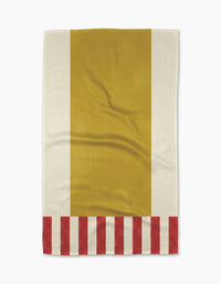 Striped Heart Yellow