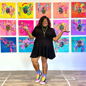 Artist Spotlight: Embracing Color and Creation with Sareka Unique