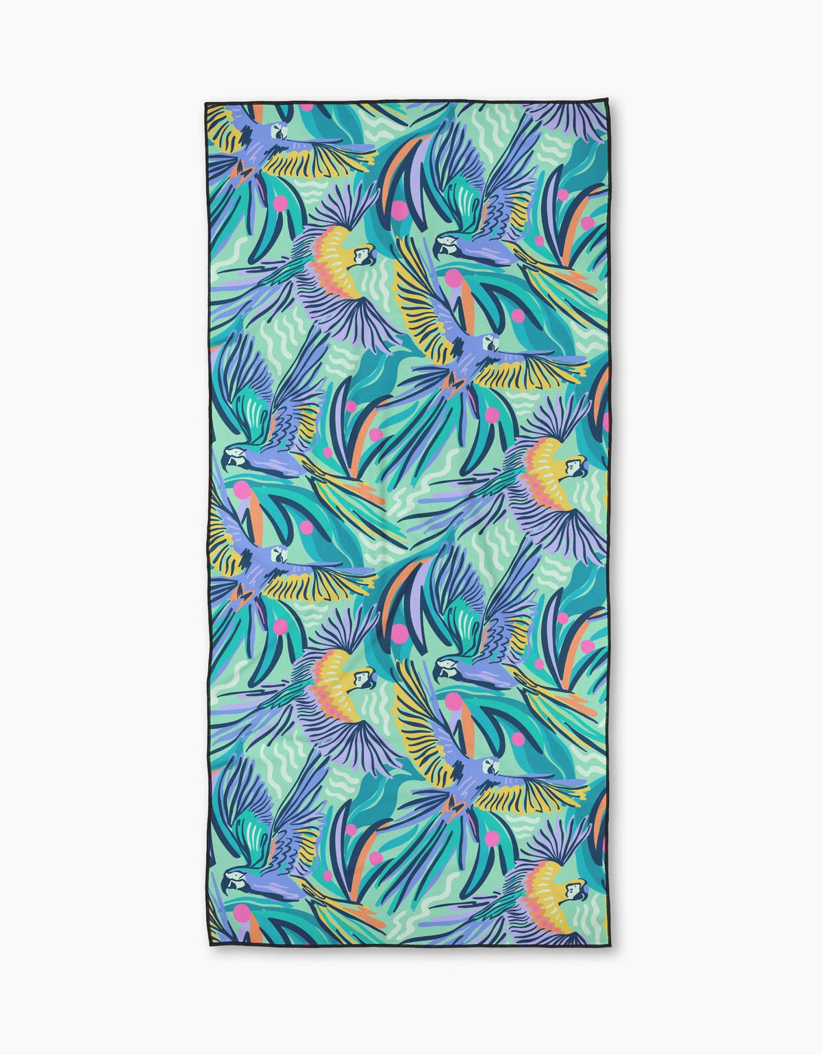Jungle Birds Beach Towel