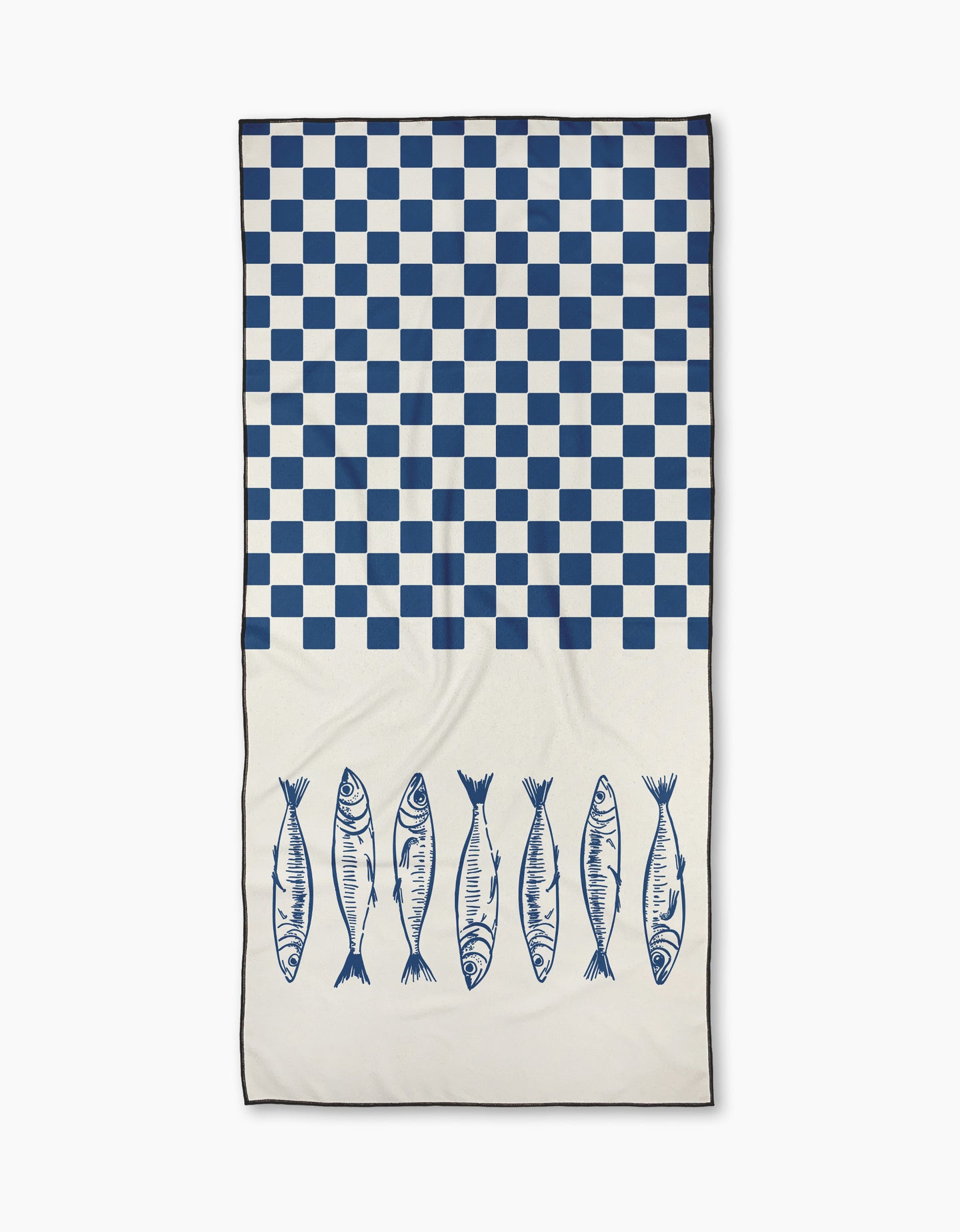 Sardine Check Blue