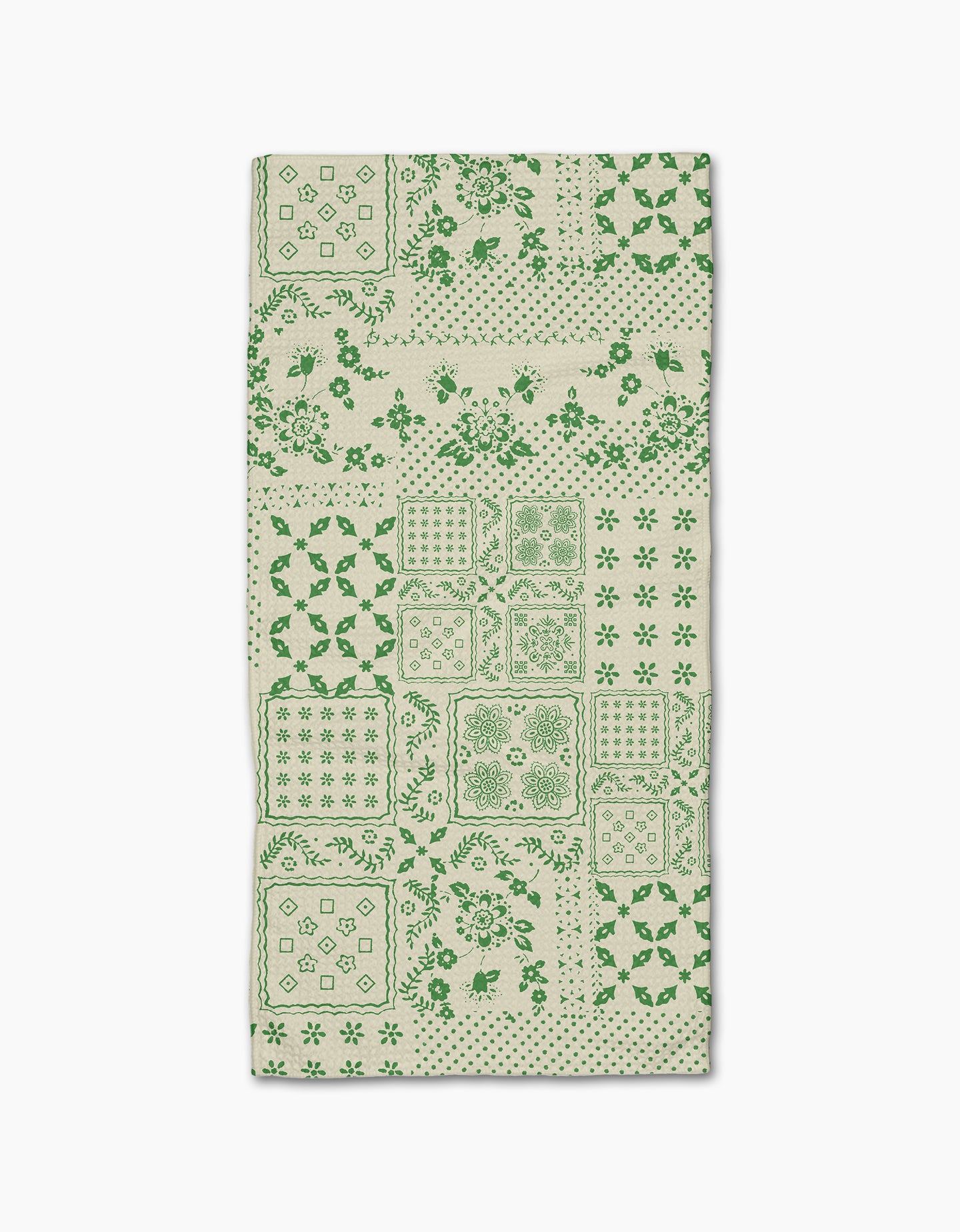 Blossoming Bandanna Green