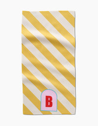 Geometry Monogram Stripe