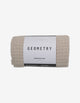 Taupe Waffle Bath Towel | Geometry – GEOMETRY