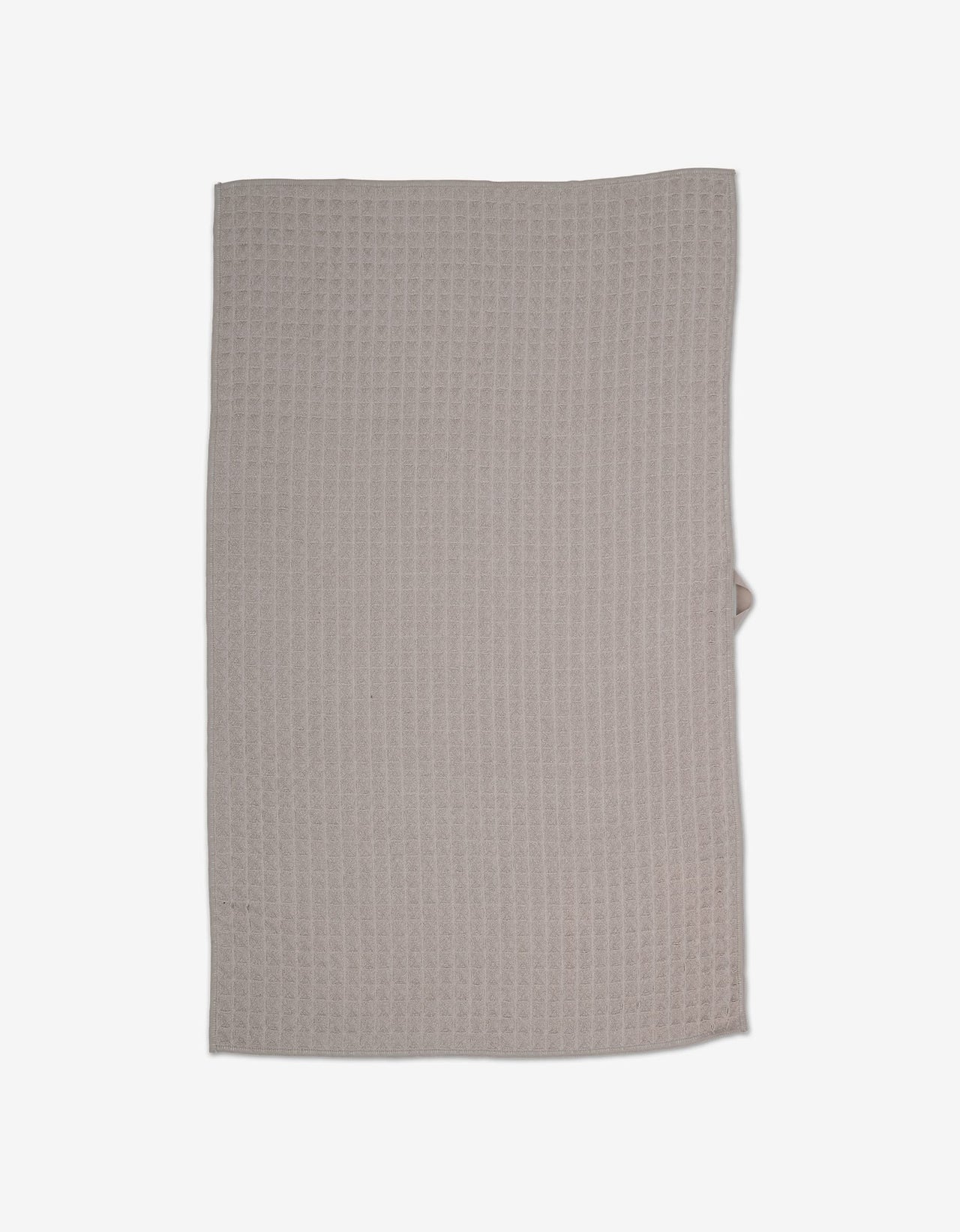 Taupe Waffle Bath Towel | Geometry – GEOMETRY