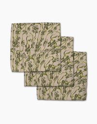 Floral Swirls Green