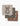 Rosa Kichline’s Forest Animals set includes three folded super-absorbent dishtowels: beige with a bunny face, dark gray with a fish, and brown featuring part of a bird illustration.