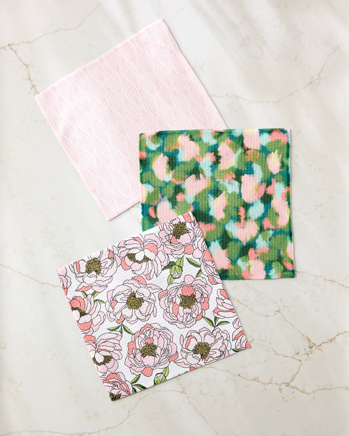 Peony Paradise Dish Rags