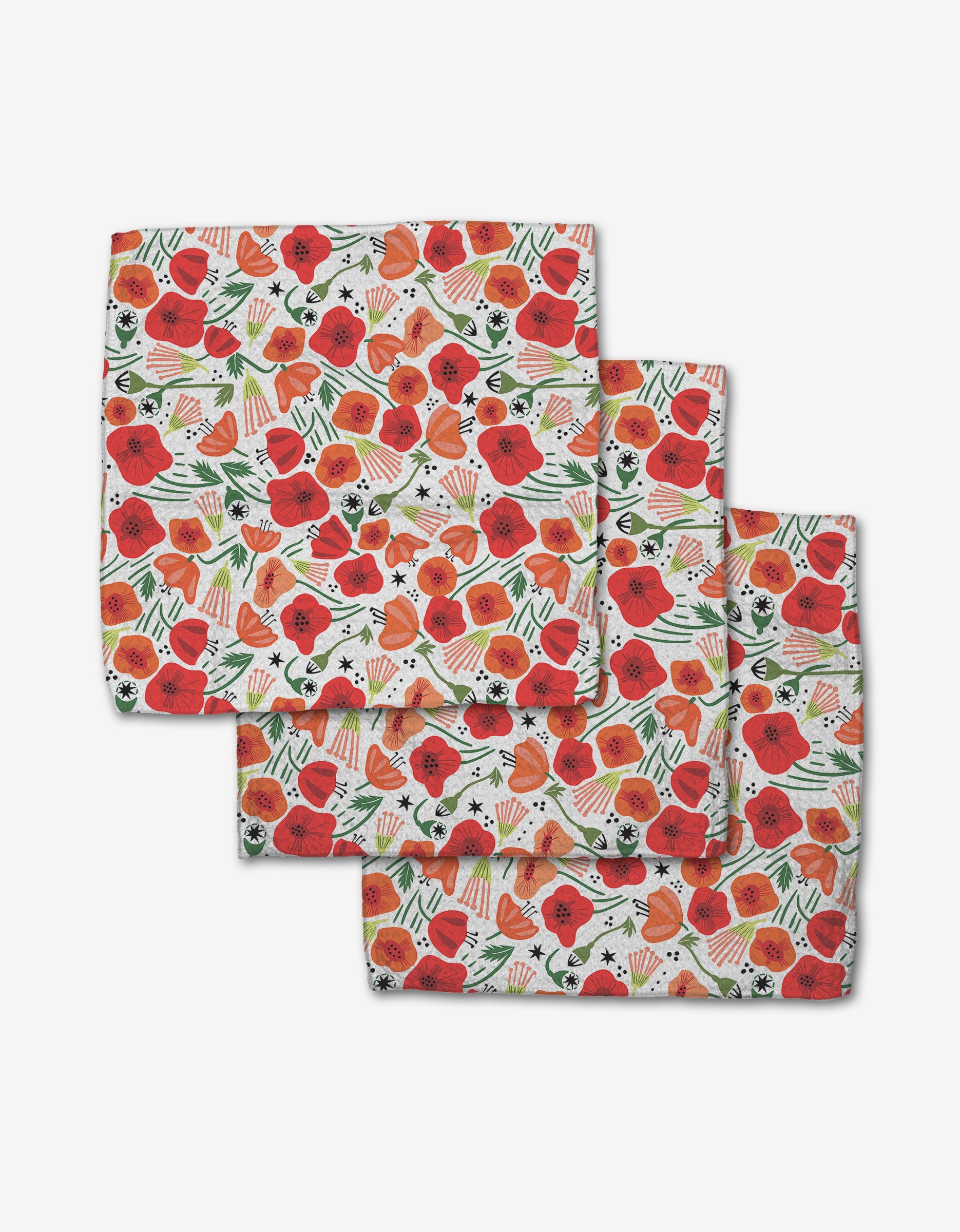 Poppy Power Dishcloth | Geometry β GEOMETRY