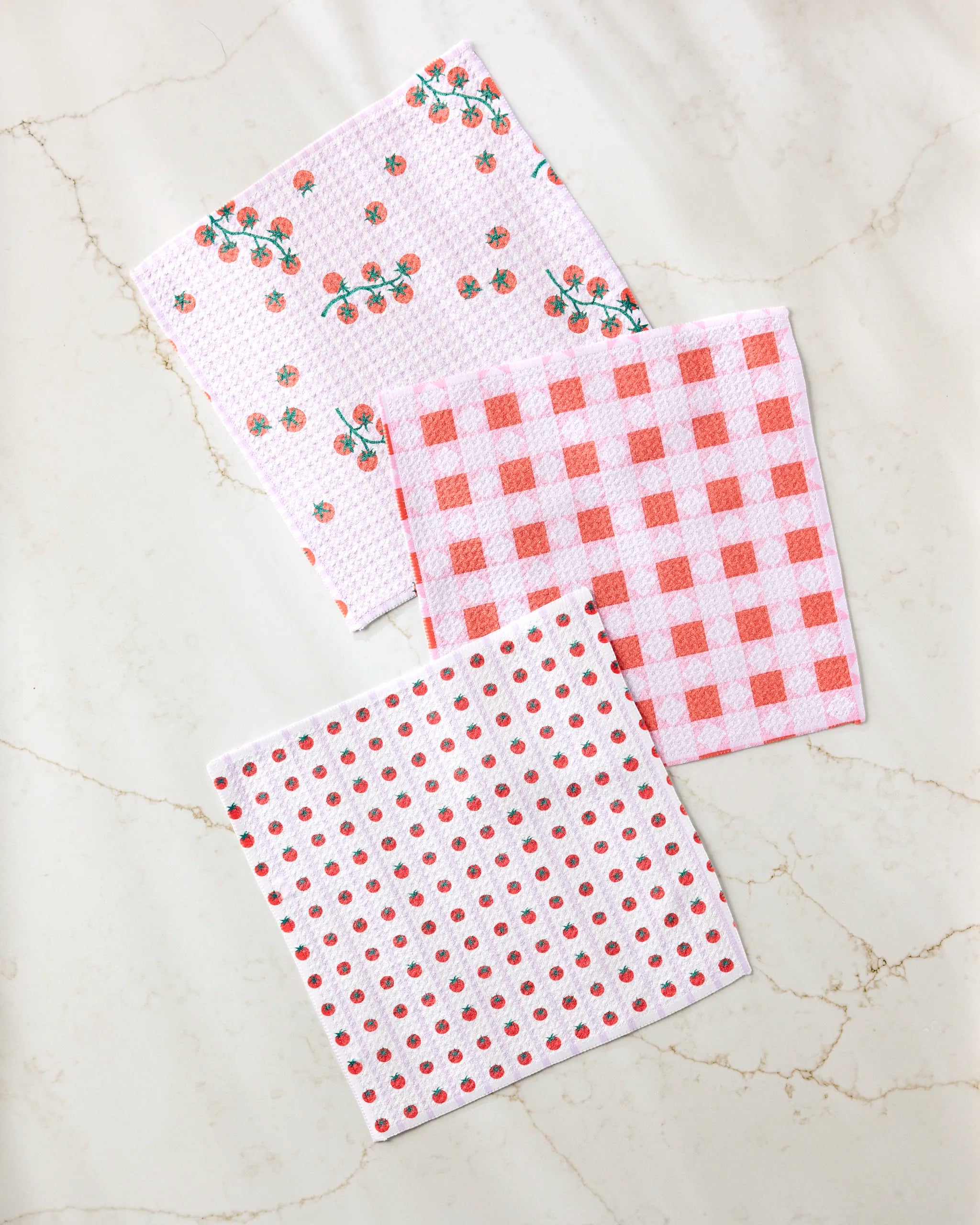 Quilt Tomato Harvest - Geometry Dishcloth Set – GEOMETRY