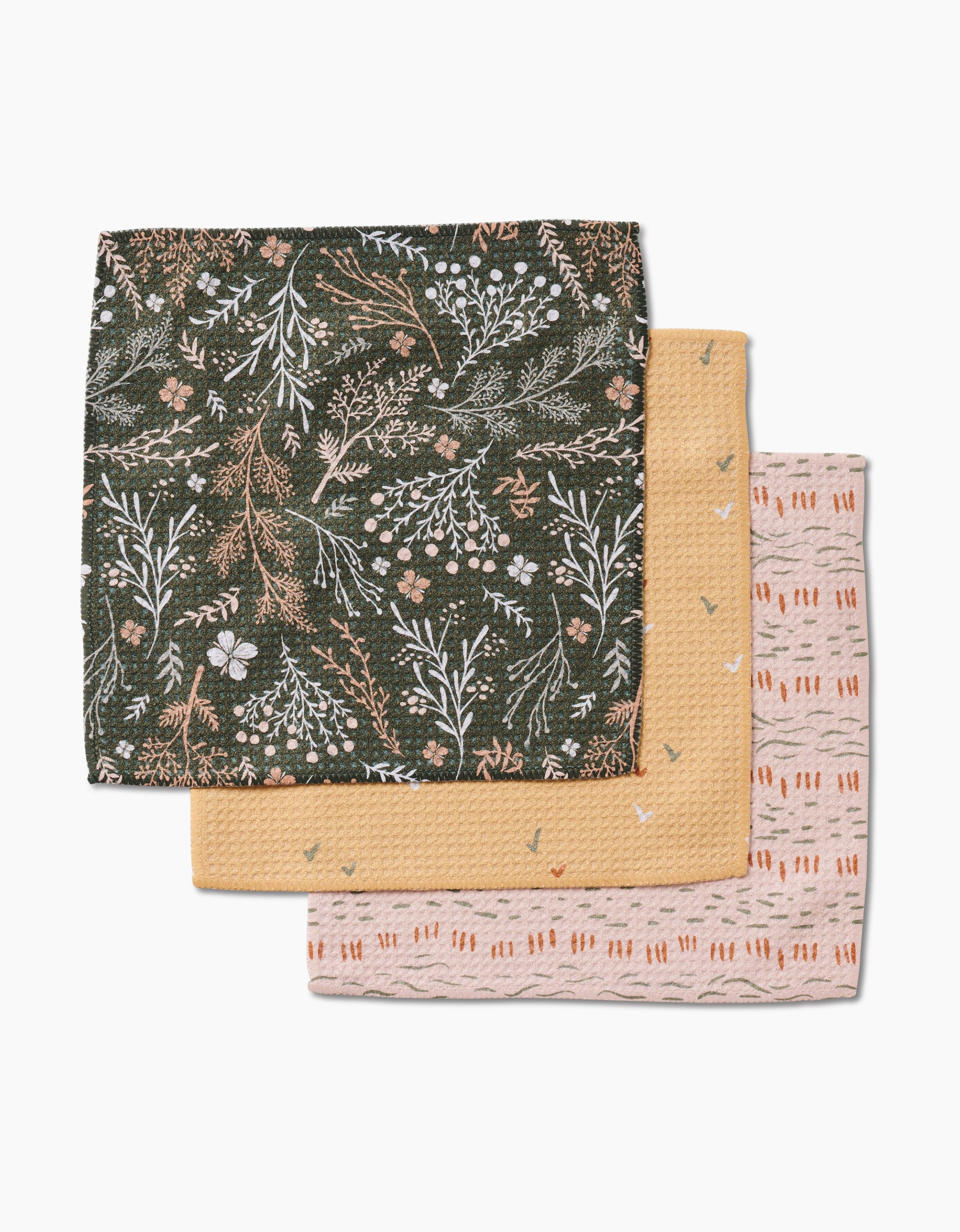Wildflowers - Geometry Dishcloth Set