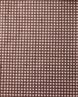 Deep Hearth by Geometry features a brown and white gingham pattern with evenly spaced lines, forming a grid of small squares—ideal for absorbent dinner napkins in your Dinner Napkin Set.