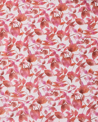 Watercolor Dreaming by Geometry features a vibrant watercolor-style pattern of pink, red, and brown leaves on white—an artistic, eco-friendly choice for recycled dinner napkins or napkin sets.