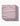 A stack of five Bubble Ditzy Dusty Rose reusable napkins by Geometry, featuring a subtle repeating pattern in dusty rose tones, is displayed folded on a white background.
