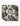 A set of four beige Geometry napkins in the Giant Lush Floral pattern, featuring bold black flowers and leaves, stacked and slightly fanned against a white background.