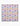 The Paws and Daisies dog towel by Letters By Shells is highly absorbent, made from recycled materials, and features pastel blue and purple paw prints with pink, orange, and yellow flowers on a light background with a slim black border.