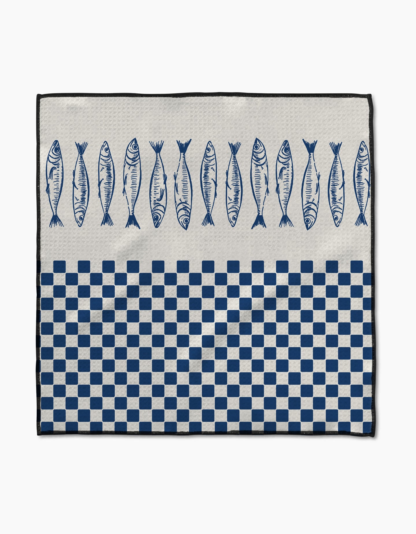 Sardine Check Blue