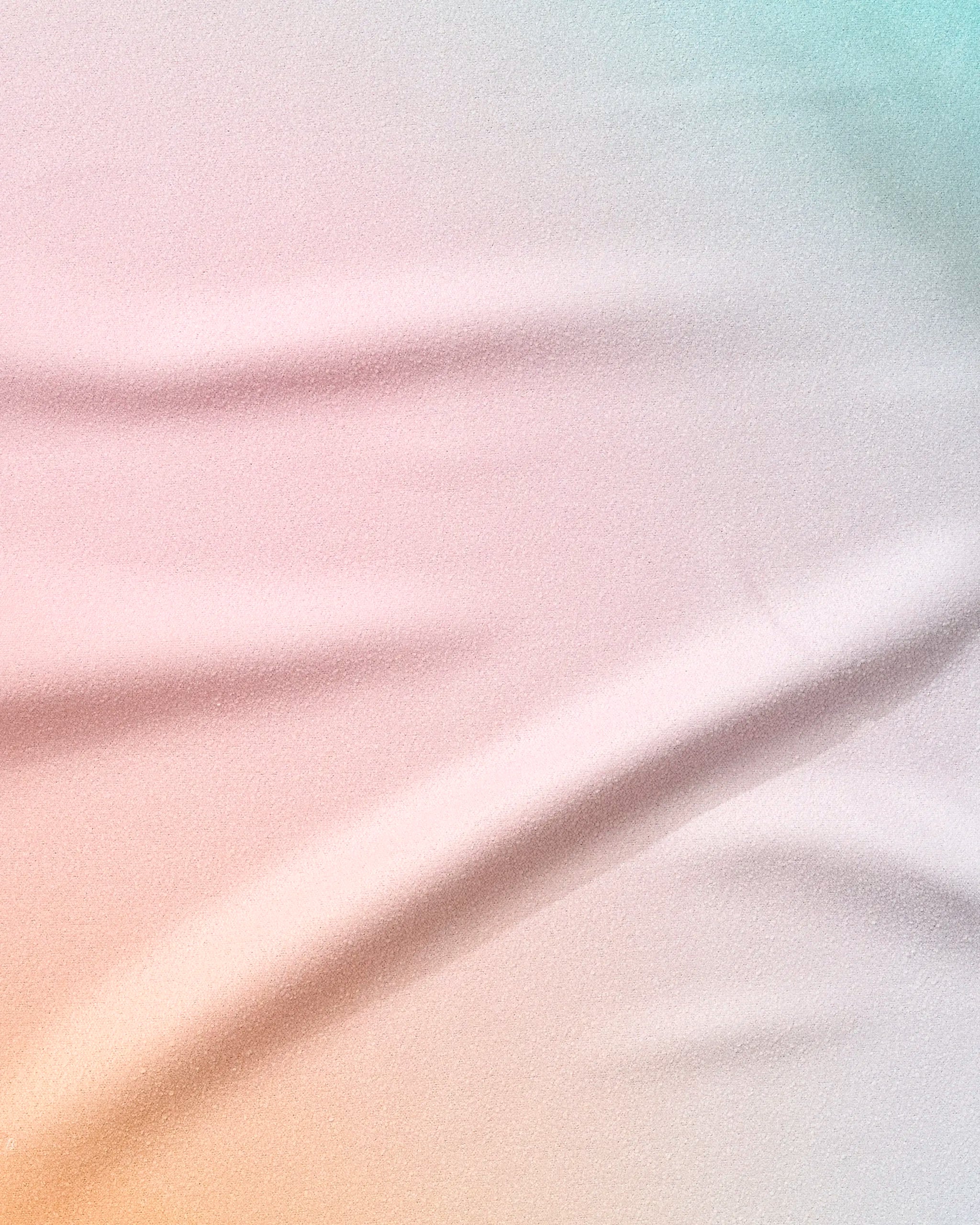 The Geometry Aura Flow is a soft fitness towel featuring pastel gradients of light pink, peach, blue, and green. With gentle folds, this ultra-absorbent, fast-drying towel feels smooth and slightly translucent—ideal for post-workout use.