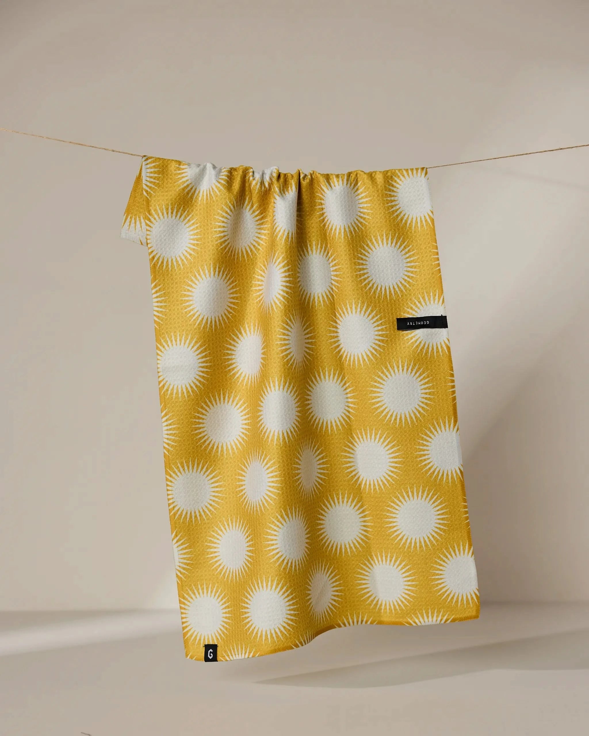 Energize Double-Sided Tea Towel | Geometry