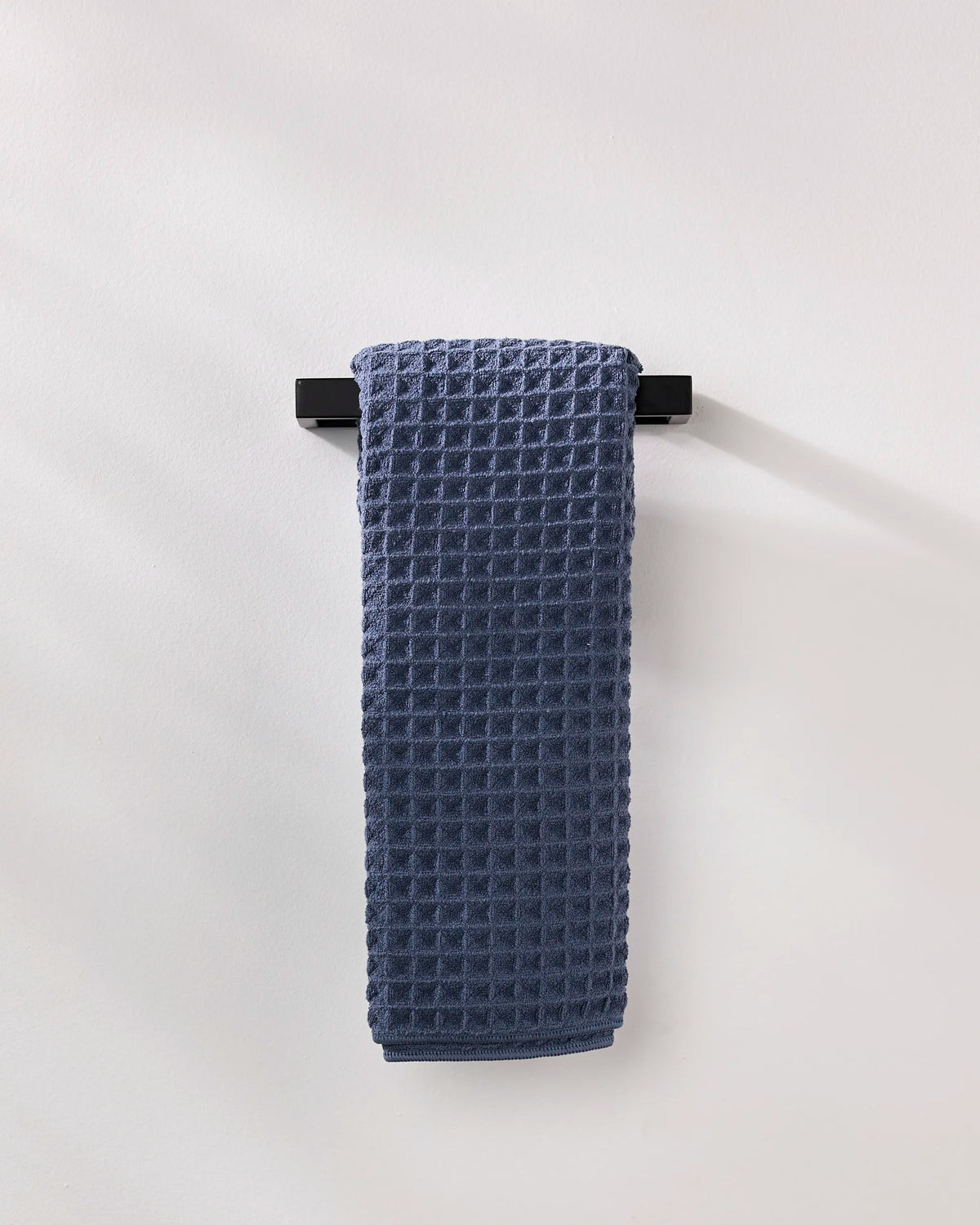 Midnight Blue Waffle Hand Towel