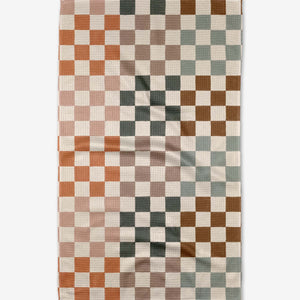 Falling Geometry Kitchen Bar Towel - Browns Kitchen