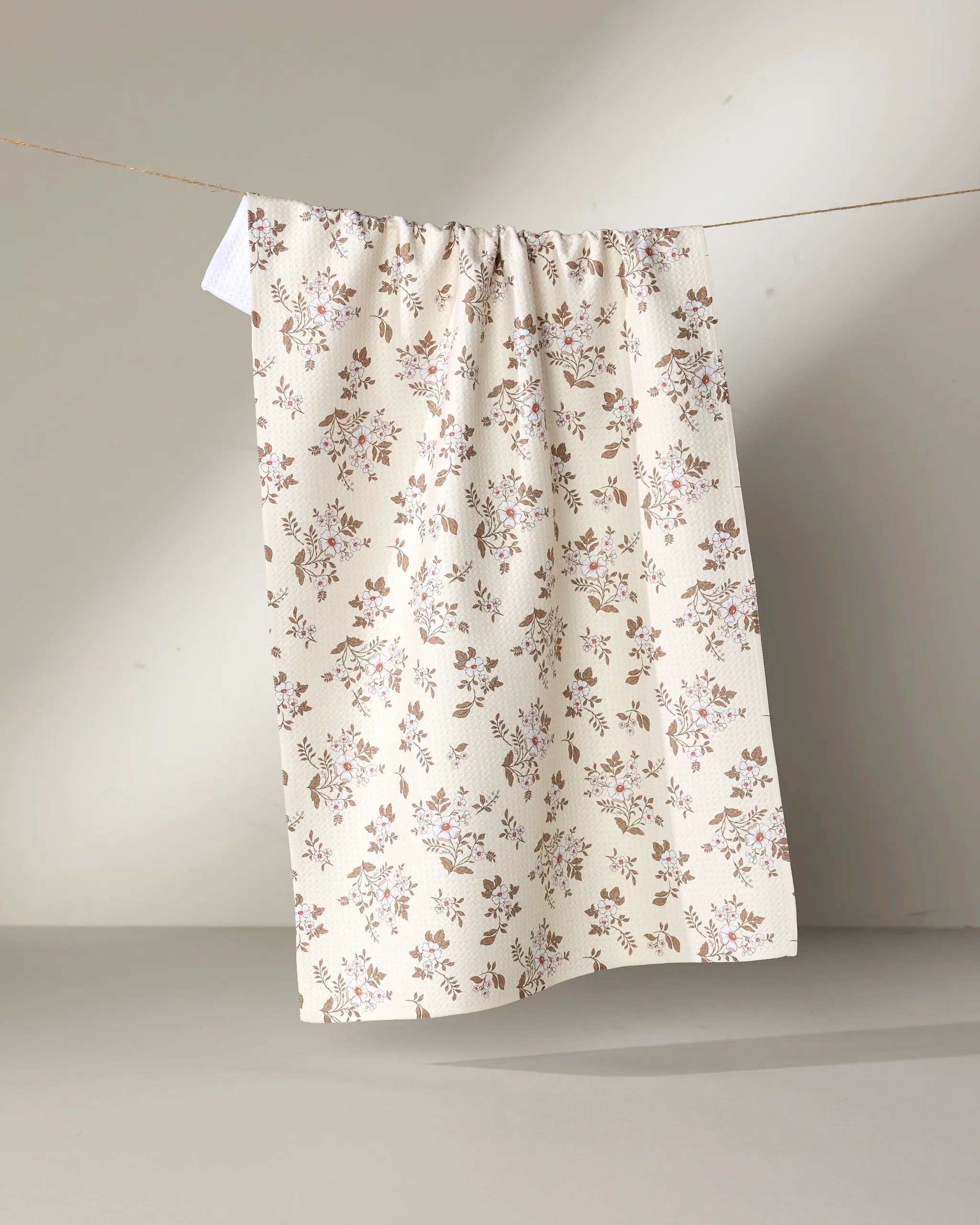 Buttercream Primrose Tea Towel | Geometry