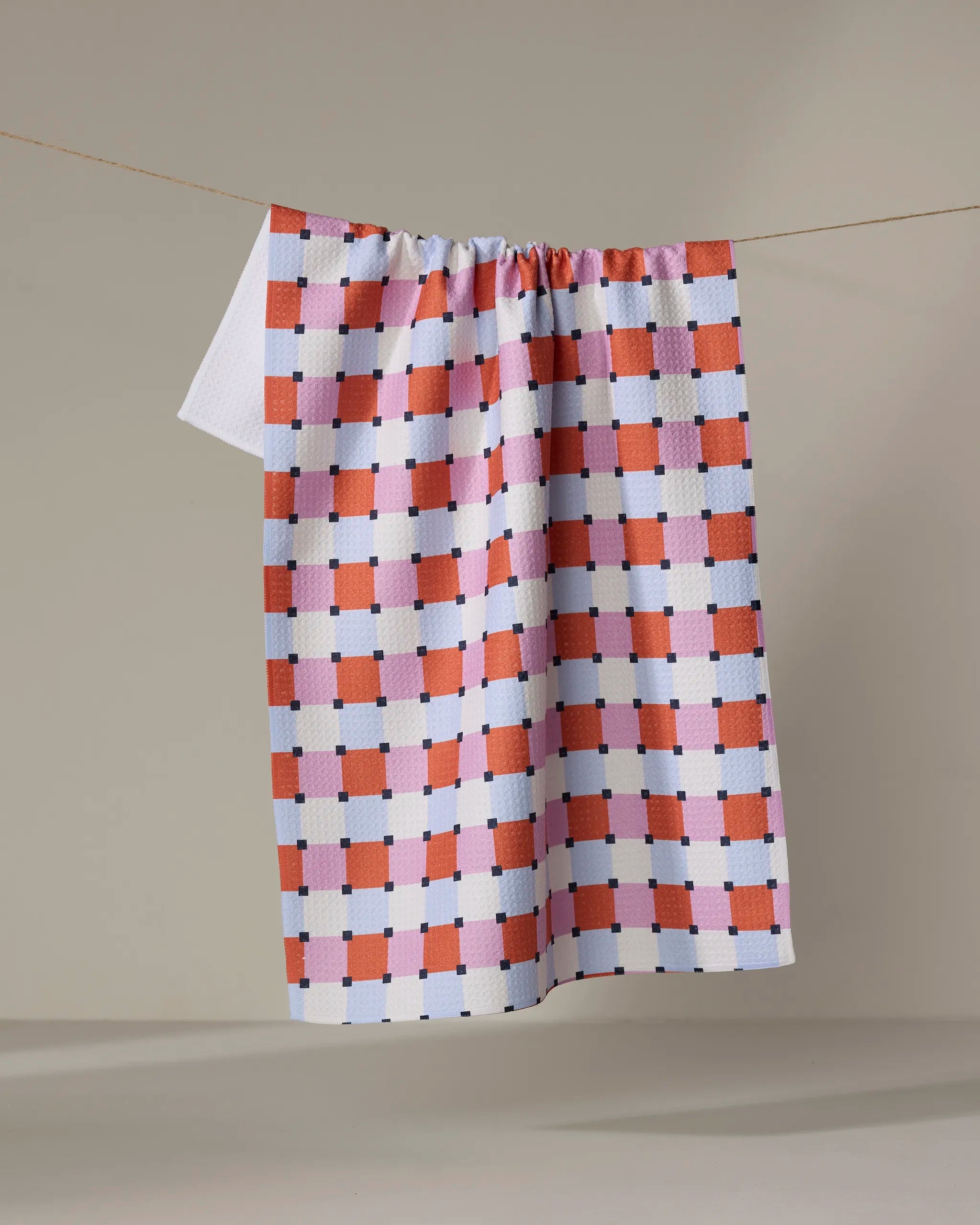 Color Block Grid Tea Towel | Geometry – GEOMETRY
