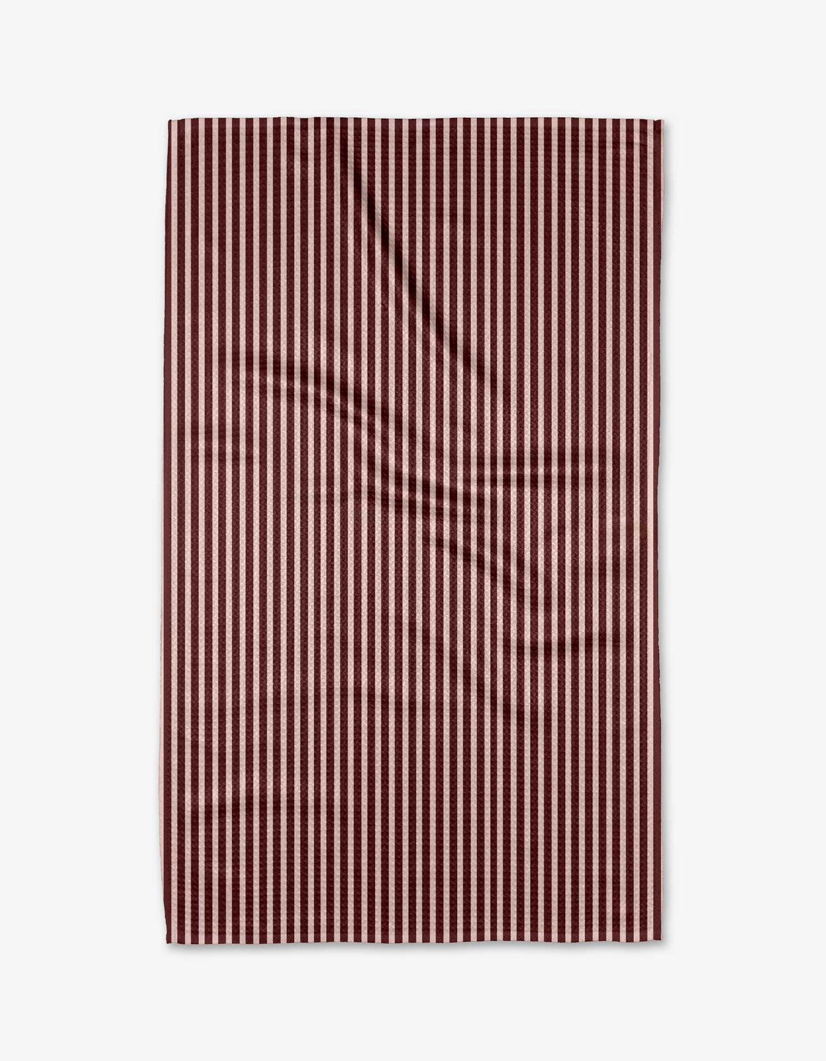 Cranberry Stripe Tea Towels
