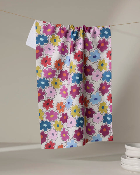 Flower Fling Tea Towel | Geometry – GEOMETRY