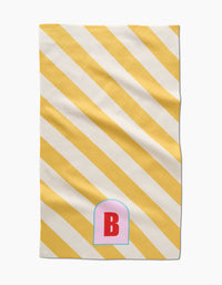 Geometry Monogram Stripe