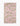 The Leafy Maze kitchen towel by Jasmine Blooms Designs is a rectangular pink recycled towel featuring green leaf patterns and winding orange stems, shown laid flat with some visible creases.