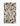 The Monochrome Liquid tea towel by Marina Solodka is beige, rectangular, made from recycled materials, and features an abstract black squiggly line pattern—shown laid flat on a white background.