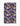 Nightfall Garden by Cottonflower Studio is a rectangular tea towel featuring a vibrant floral print in pink, white, and orange on deep blue. The decorative design covers the ultra-absorbent kitchen towel made from recycled materials.