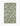 The Gerdadzy Nostalgic Flowers tea towel is rectangular and beige, featuring a green floral pattern with wavy stems and stylized flowers.