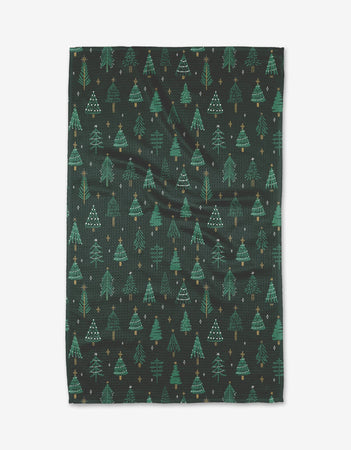 Geometry Kitchen Towel - Pine X-mas