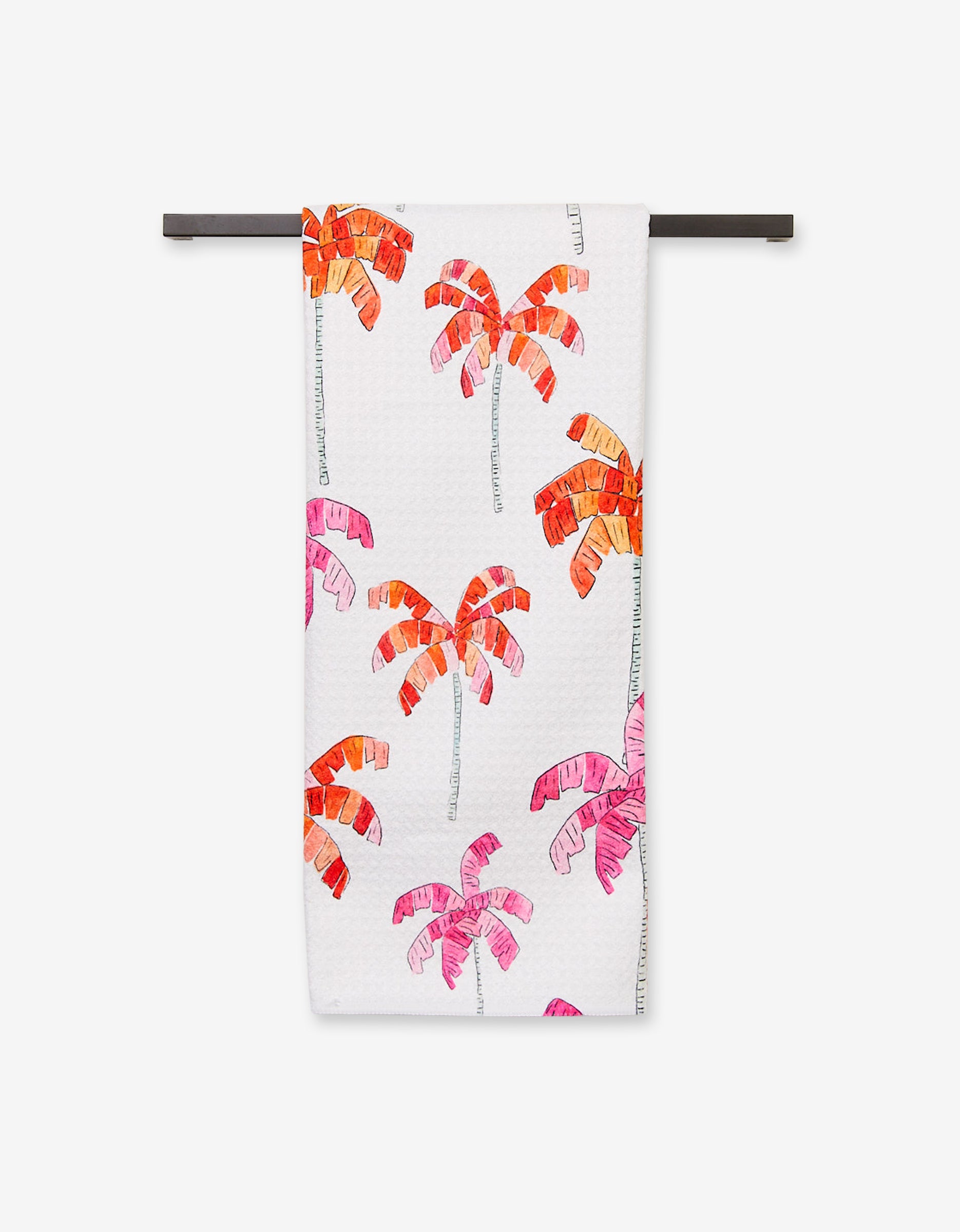 Pink Palms Kitchen Tea Towel | Geometry – GEOMETRY