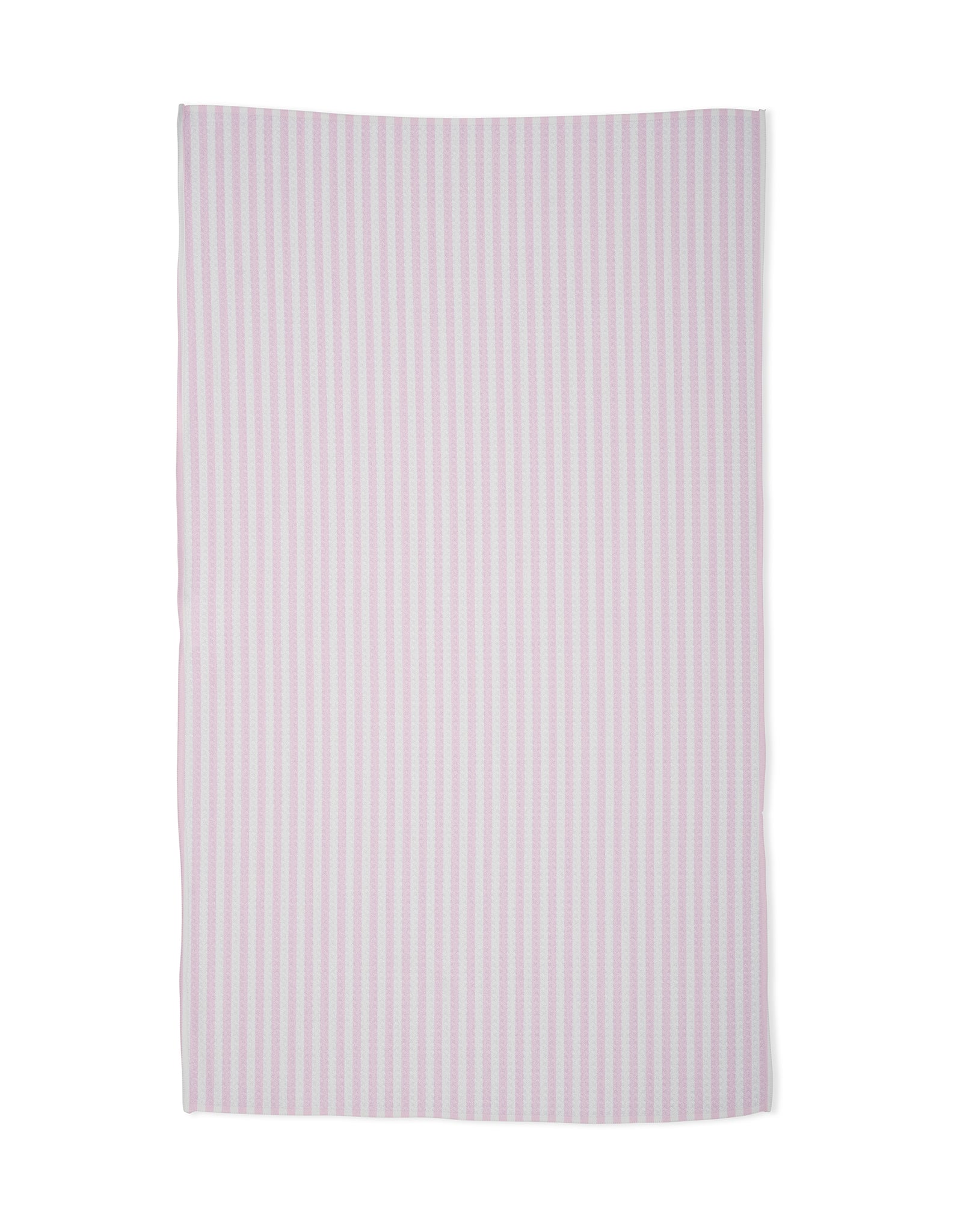 Pink Stripes Kitchen Tea Towel | Geometry