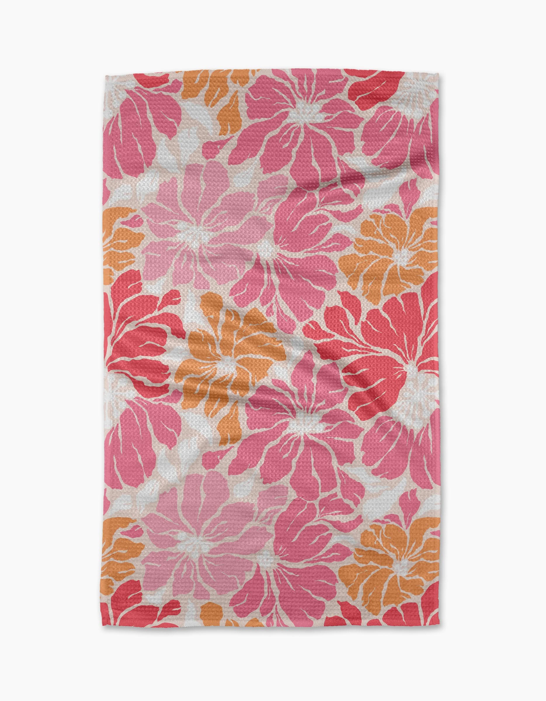 The Marina Solodka Sunset Floral towel is quick-drying and features beautiful flowers, perfect for brightening up your kitchen.