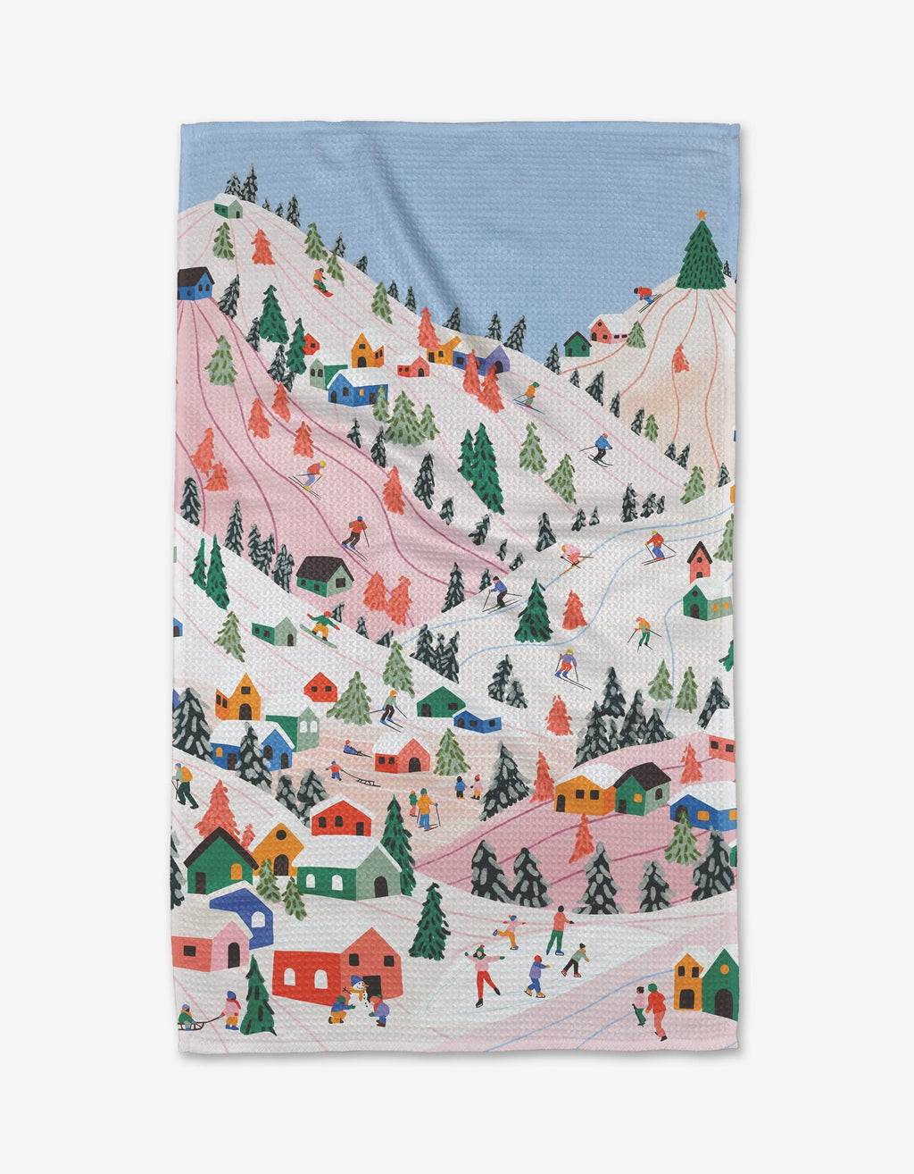 Geometry Tea Towel (Winter Holiday)