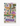 Geometry’s “Greetings From Missouri” tea towel showcases vibrant illustrations of state landmarks, animals, and flowers, with “Greetings from MISSOURI The Show-Me State” in purple and blue. Made from quick-drying recycled materials.