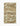 The Geometry Tarn Tan tea towel, featuring a tan and brown camouflage pattern, is laid flat on a white background. Wrinkles and fabric texture are visible.