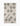 The Geometry Wisp Gray tea towel is rectangular and beige, featuring a gray diamond pattern with faded, distressed details, displayed flat on a white background.
