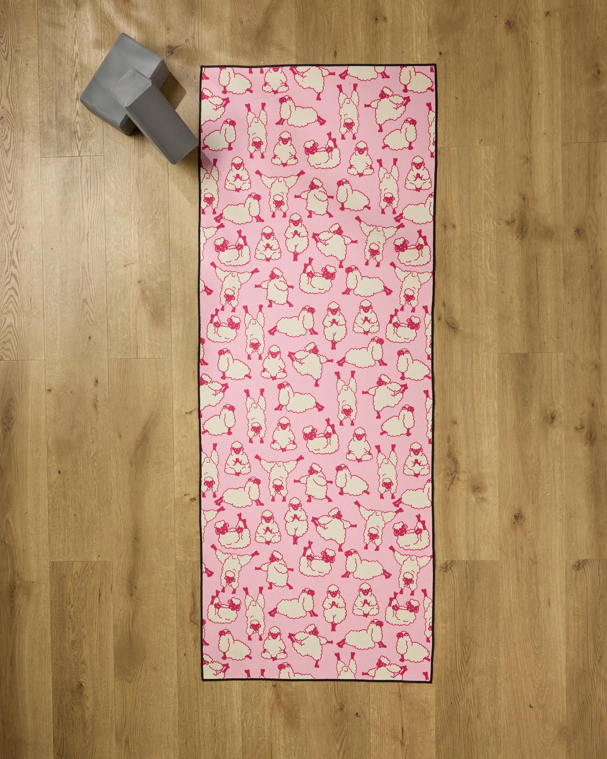 Yoga Sheep Yoga Towel | Geometry