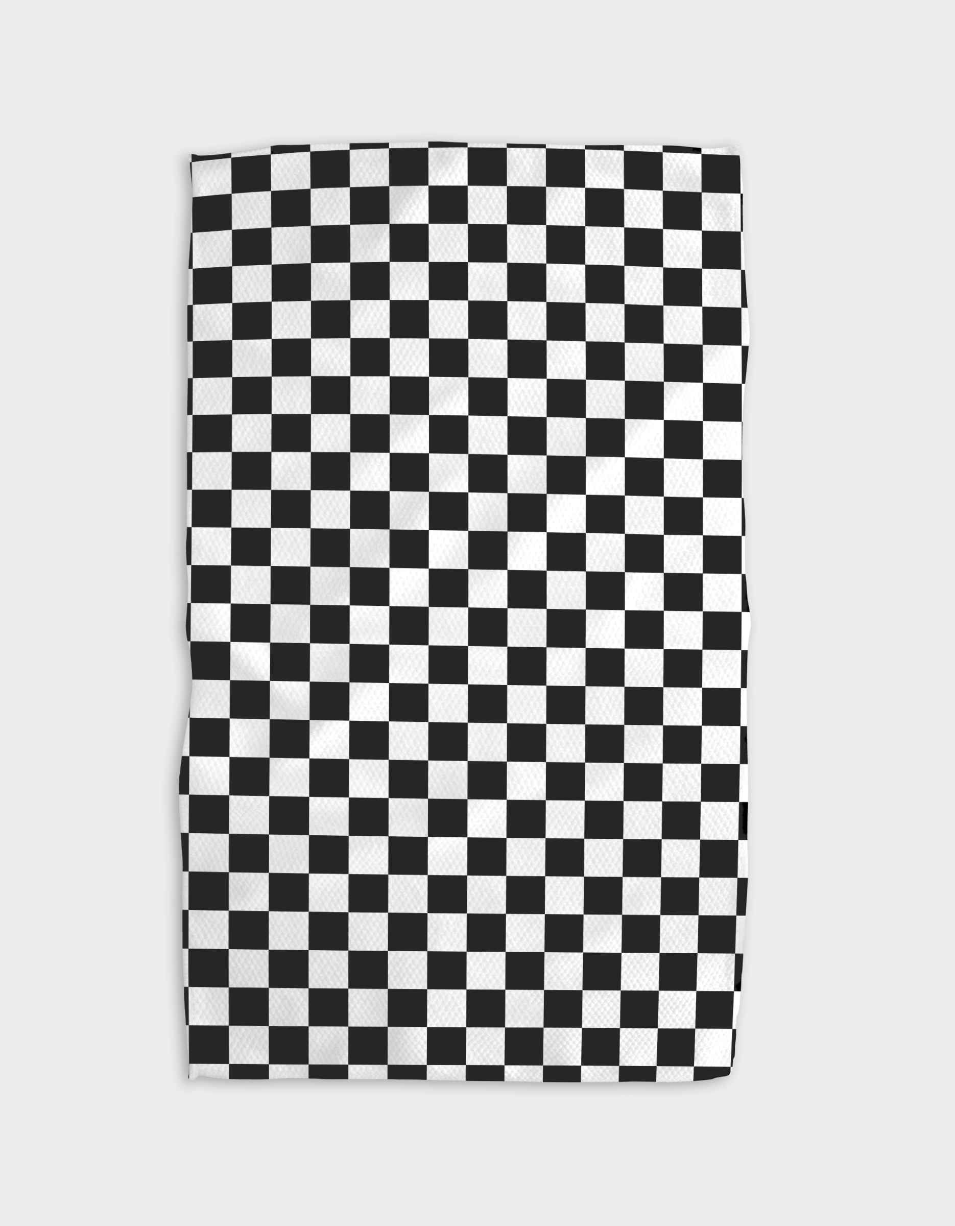 Checkered Tiki Girl Towel