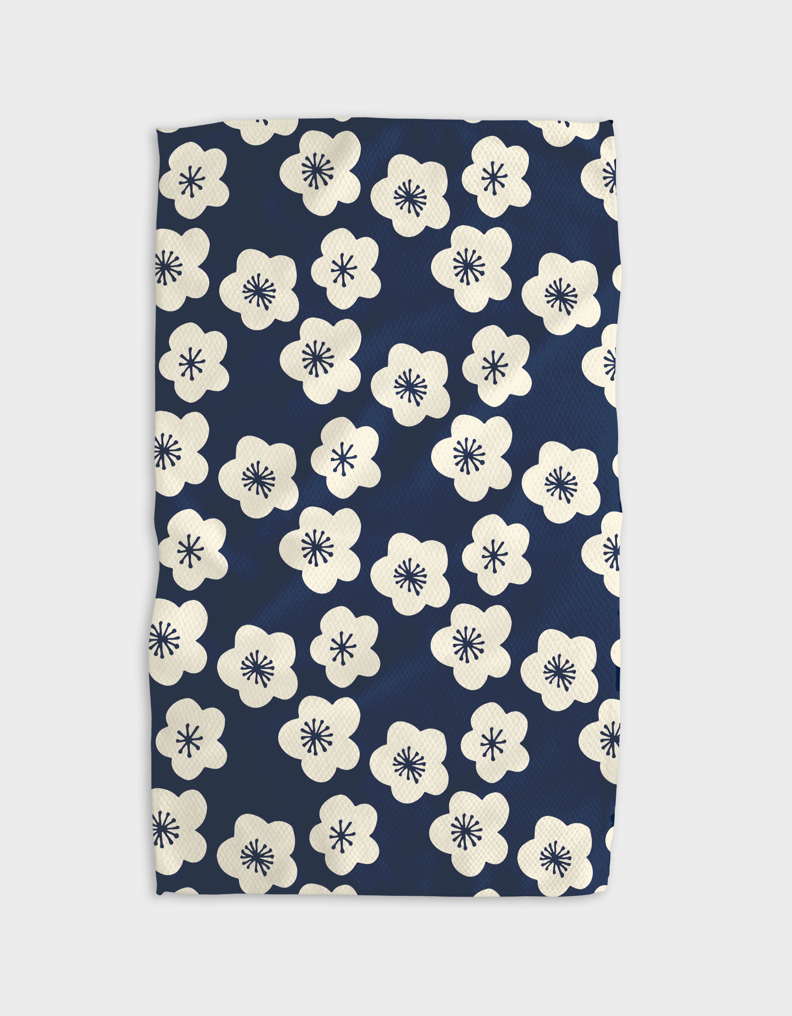 Geometry Fully Bloomed Kitchen Tea Towel