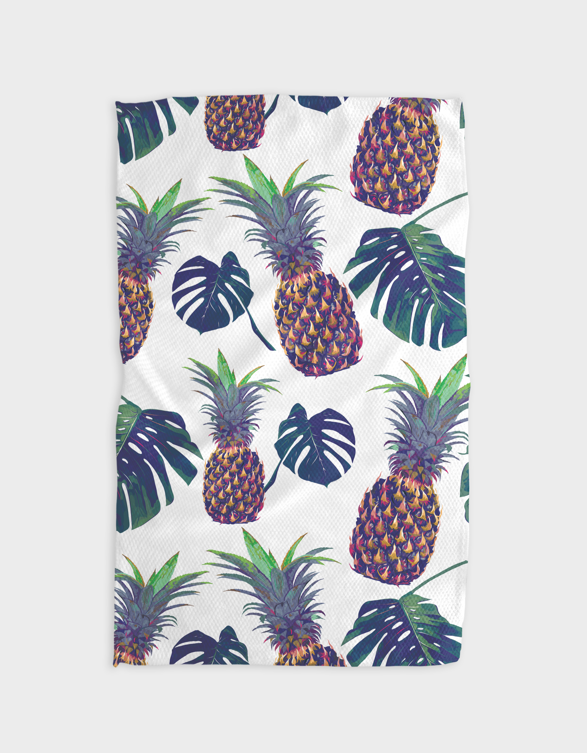 Geometry Tea Towel - Fronds at Night