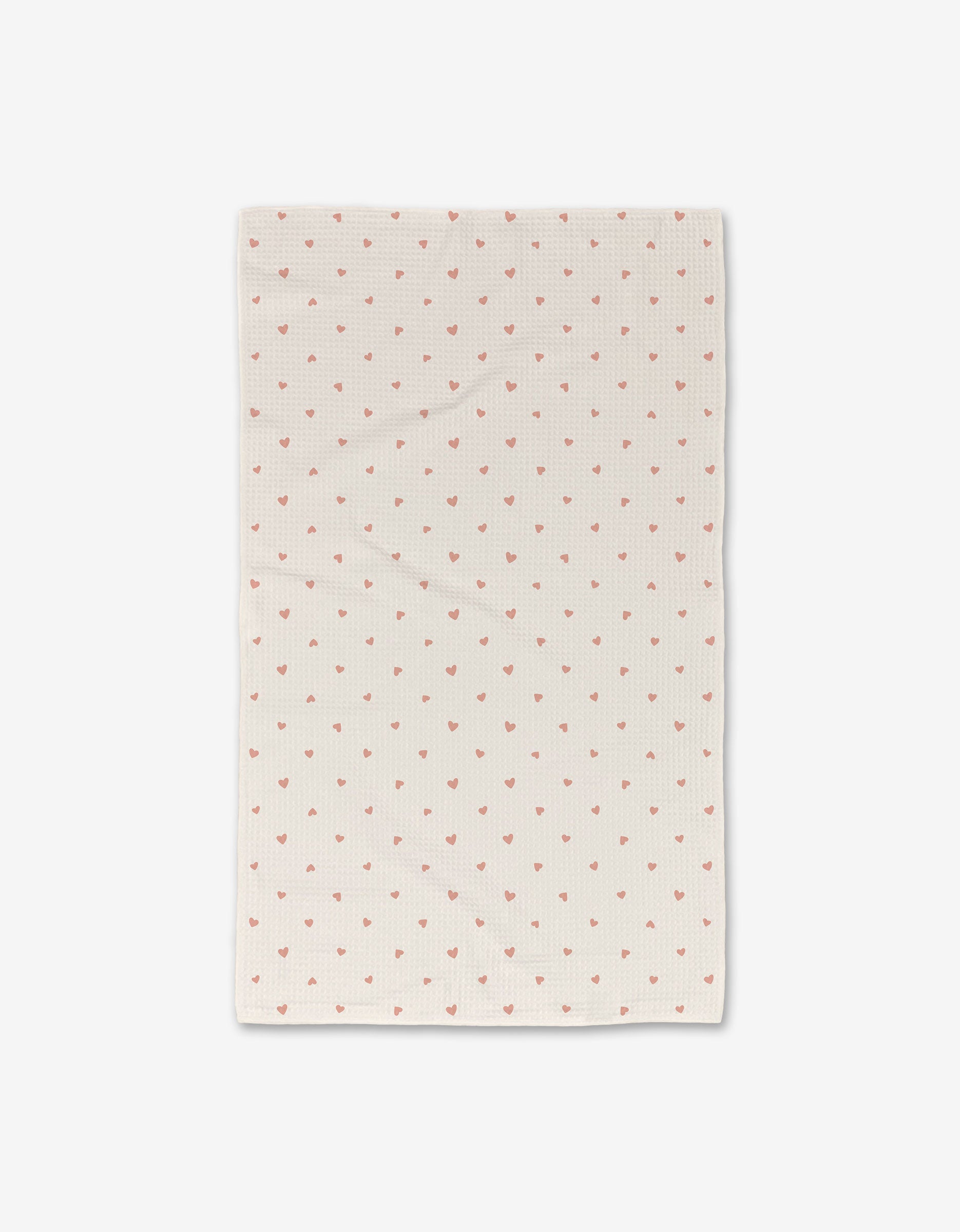 Pink Christmas Geometry Luxe Hand Towel